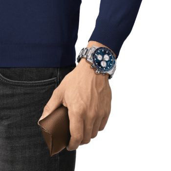 Tissot Supersport chrono kék számlapos férfi karóra