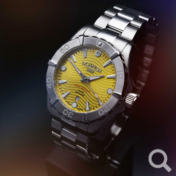 Roamer Deep Sea 200 Canola Limited Edition férfi óra sárga számlappal