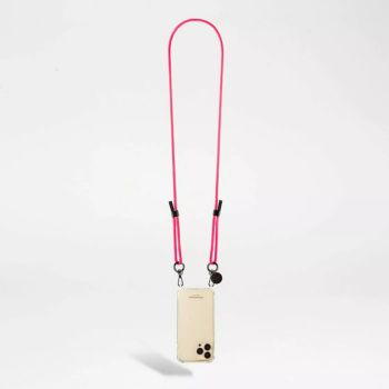 La Coque Francaise Nae neon rózsaszín telefon zsinór