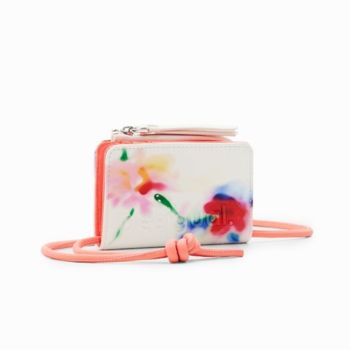 Desigual Flower Emma mini pénztárca