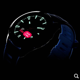 Tissot Connect Sport hybrid okosóra fluoreszkáló Super-LumiNova® bevonatos mutatókkal, indexekkel