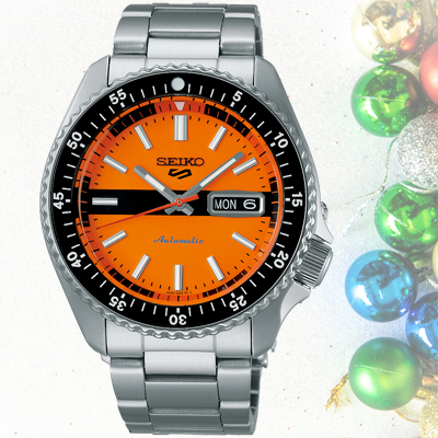 Seiko The 'New Double Hurricane' 5 Sports Retro Colour Collection karóra