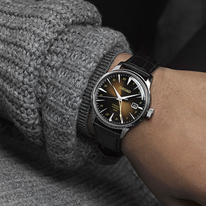  Seiko Presage cocktail rusty nail cocktail time gmt mechanikus automata férfi karóra