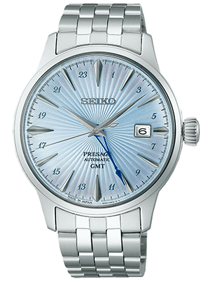  Seiko Presage cocktail skydiving cocktail time gmt mechanikus automata férfi karóra