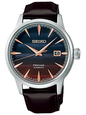 Seiko Presage 'Purple Sunset' Cocktail Time Limited Edition férfi karóra