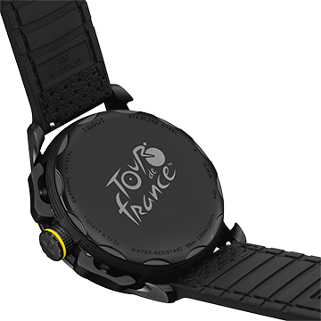 Tissot Cycling Chronograph Tour de France Special Edition fekete karóra