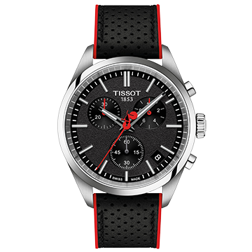 Tissot PR 100 'Vuelta' fekete chronograph férfi karóra