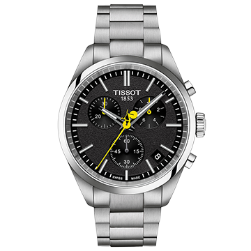 Tissot PR 100 'Tour de France' fekete chronograph férfi karóra
