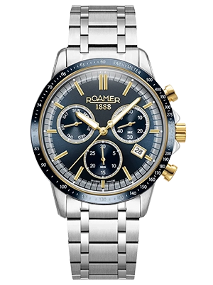 Roamer Mercury Chrono sötétkék chrongraph férfi karóra