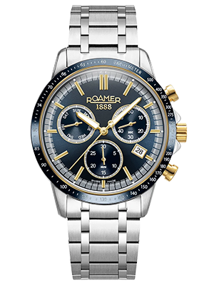 Roamer Mercury Chrono sötétkék chrongraph férfi karóra