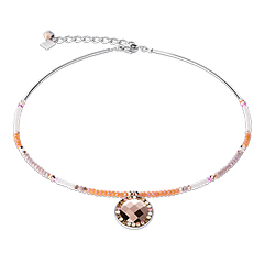 Coeur de lion korall nyaklánc