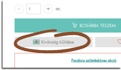 Ajándék kívánság küldése