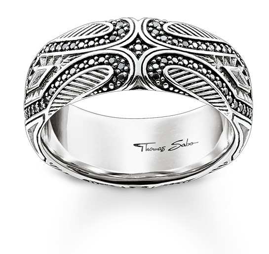 Thomas Sabo maori ezüst gyűrű