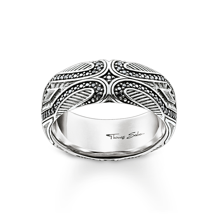 Maori ezüst gyűrű