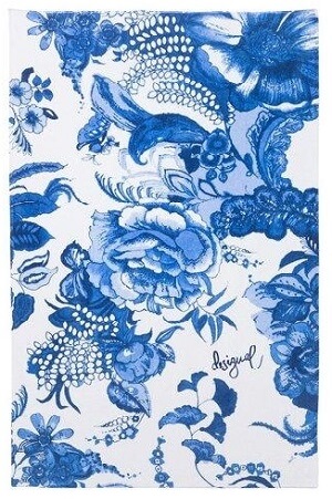 Desigual Think In Blue törölköző