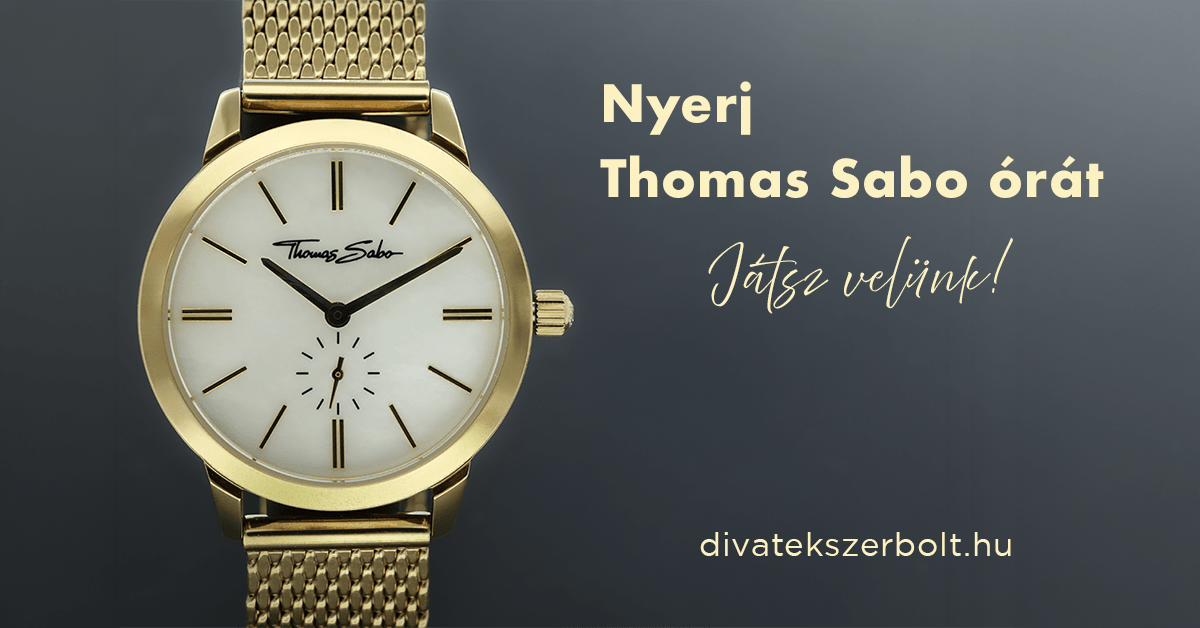 Tippelj és nyerd meg a Thomas Sabo órát nyereményjáték