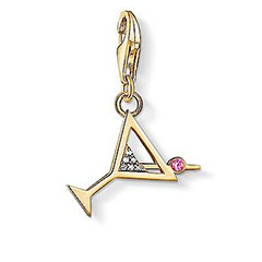 Thomas Sabo Arany koktélos pohár charm