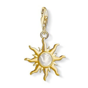 Thomas Sabo Arany nap charm gyöngyházzal