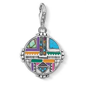 Thomas Sabo Azték mintás ezüst charm