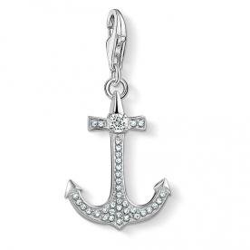 Thomas Sabo Ezüst horgony charm cirkóniával