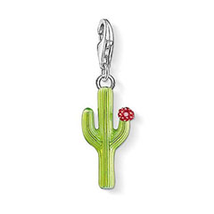 Thomas Sabo Kaktusz virággal ezüst charm