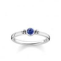 Thomas Sabo Kék spinel ezüst gyűrű