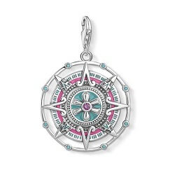 Thomas Sabo Maya naptár ezüst charm tűzzománccal