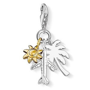 Thomas Sabo Pálmafa napfény repülő ezüst charm