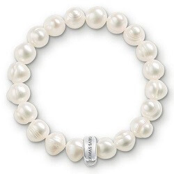 Thomas Sabo Tenyésztett gyöngy ezüst karkötő