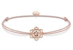 Thomas Sabo textil karkötő lótusz virággal