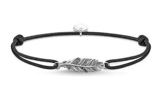 Thomas Sabo Textil karkötő tollal