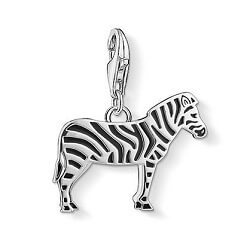 Thomas Sabo Zebra ezüst charm tűzzománccal