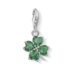 Thomas Sabo Zöld négylevelű lóhere charm