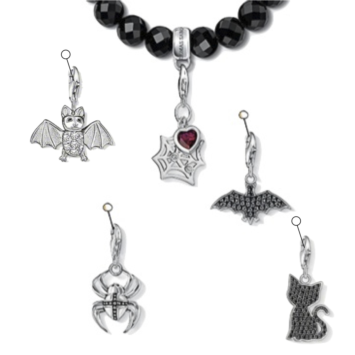 Thomas Sabo halloween charm