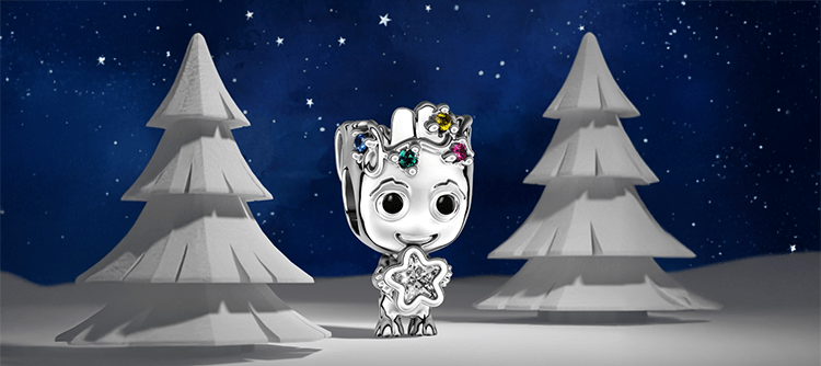Marvel Grut charm csillaggal