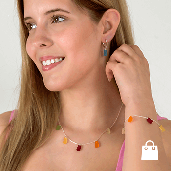 Thomas Sabo színes Gumimacis ékszer