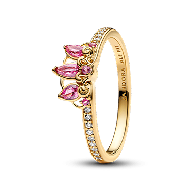 disney Aranyhaj tiara gyűrűje