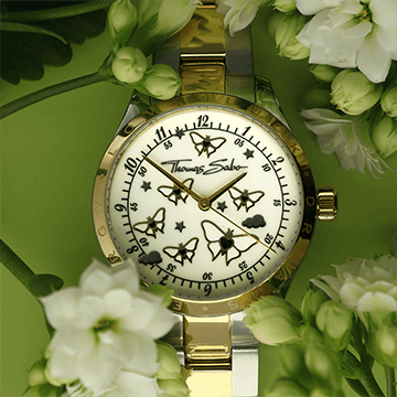 Thomas Sabo Bicolor női óra pillangós