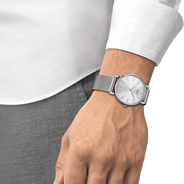 Tissot Everytime ezüst színű férfi óra