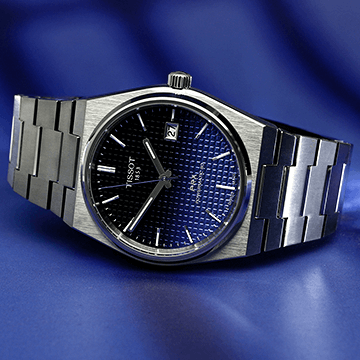 Tissot PRX Powermatic 80 kék számlapos automata férfi óra
