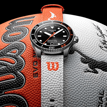 Tissot Seastar 1000 Wilson WNBA Special Edition karóra