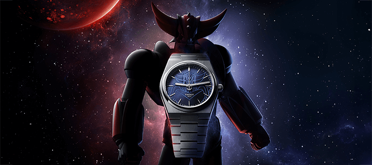 Tissot PRX UFO Robot Grendizer Powermatic férfi óra