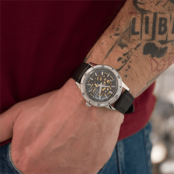Seiko Presage Style 60's 'Elegant Yet Rugged Biker' férfi karóra