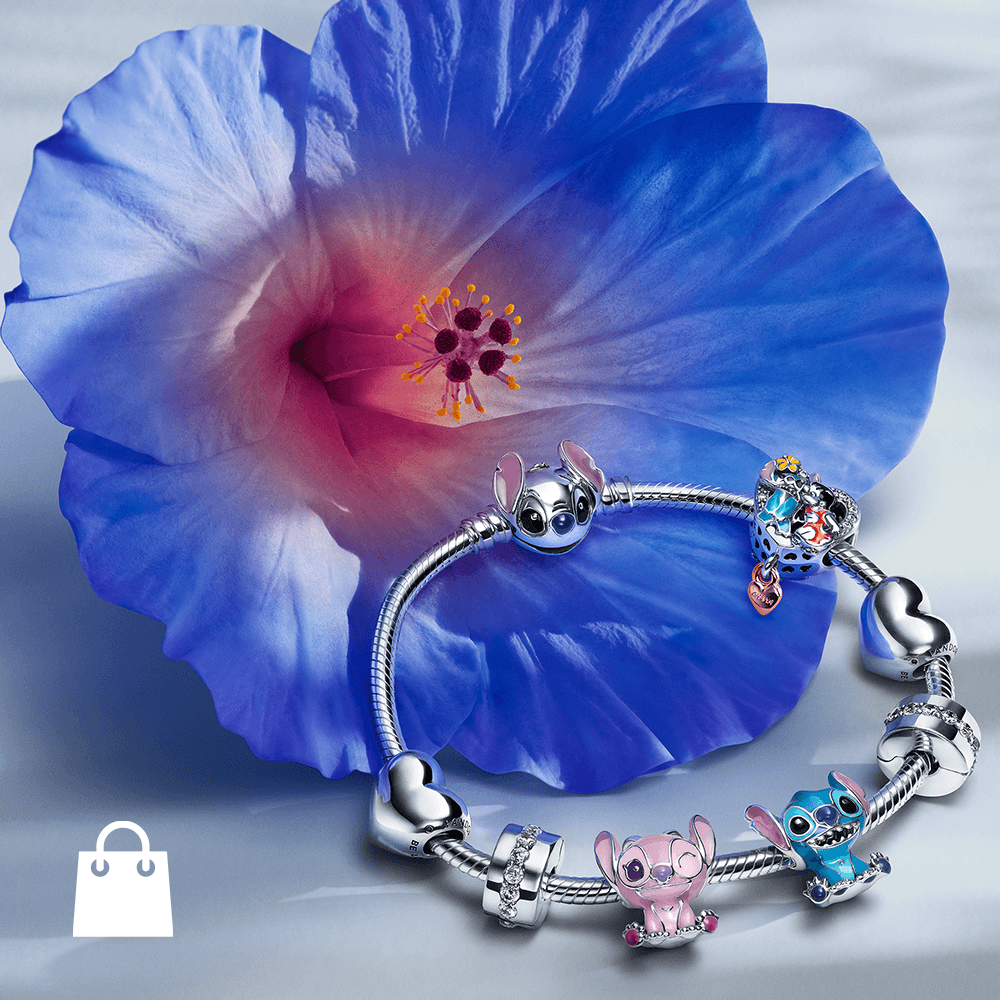 Pandora Disney Stitch és Angel charm