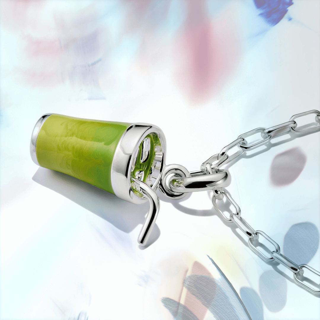 Thomas Sabo Matcha latte connect charm
