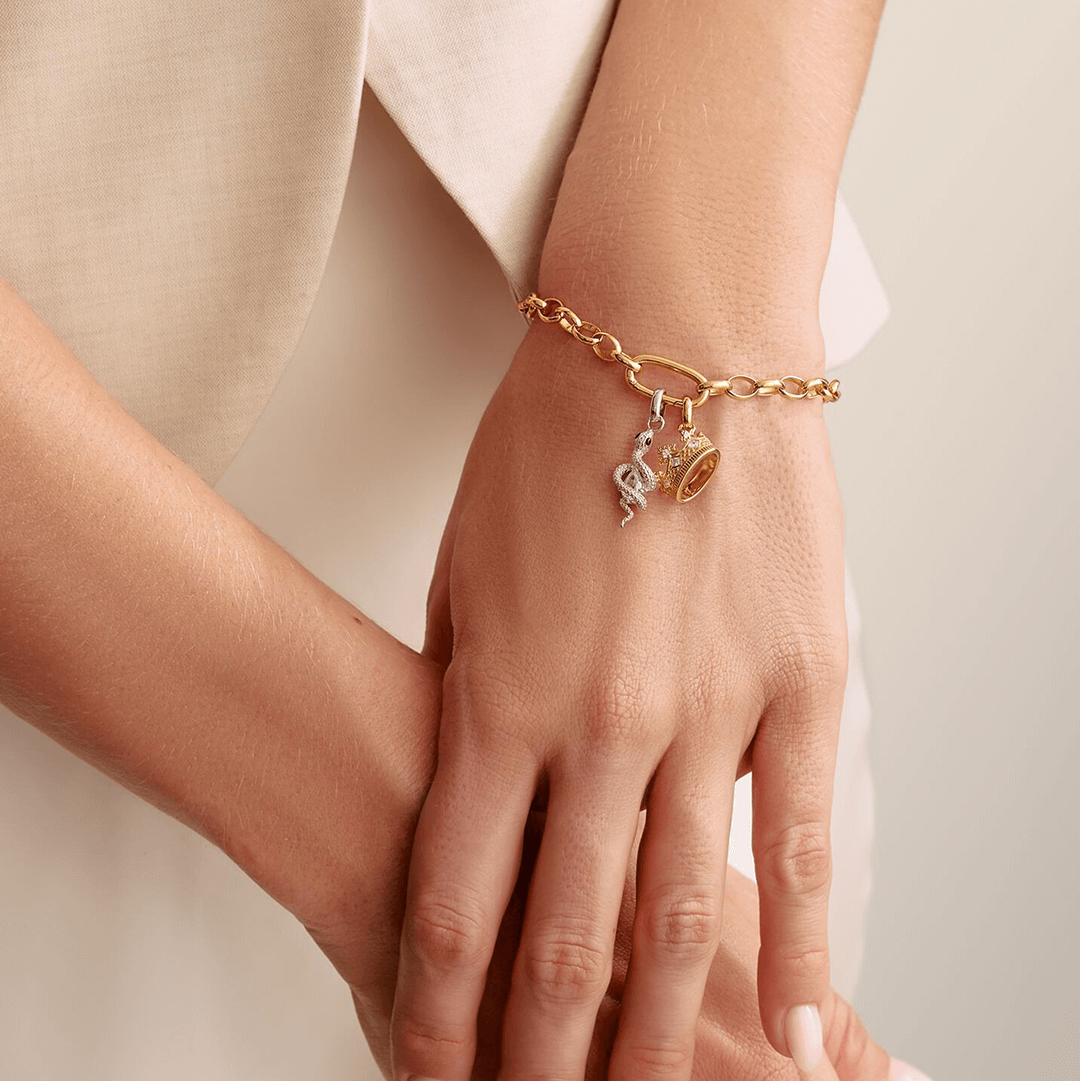 Thomas Sabo Kígyó connect charm