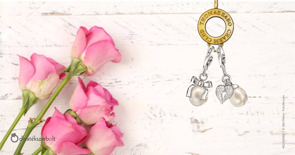 Thomas Sabo gyöngyös charm