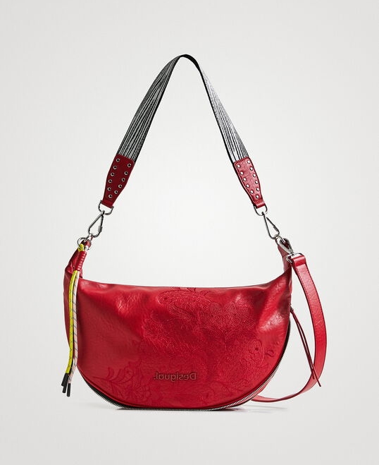 Desigual Damen Bols_blue Palms Capri Schultertasche Türkis (Turquesa Desigual Damen Bols_blue Palms Capri Schultertasche Türkis (Turquesa